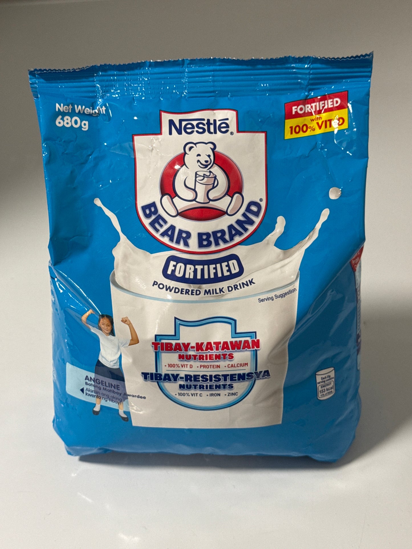 Bear Brand Fortified Powdered Milk Drink 680g