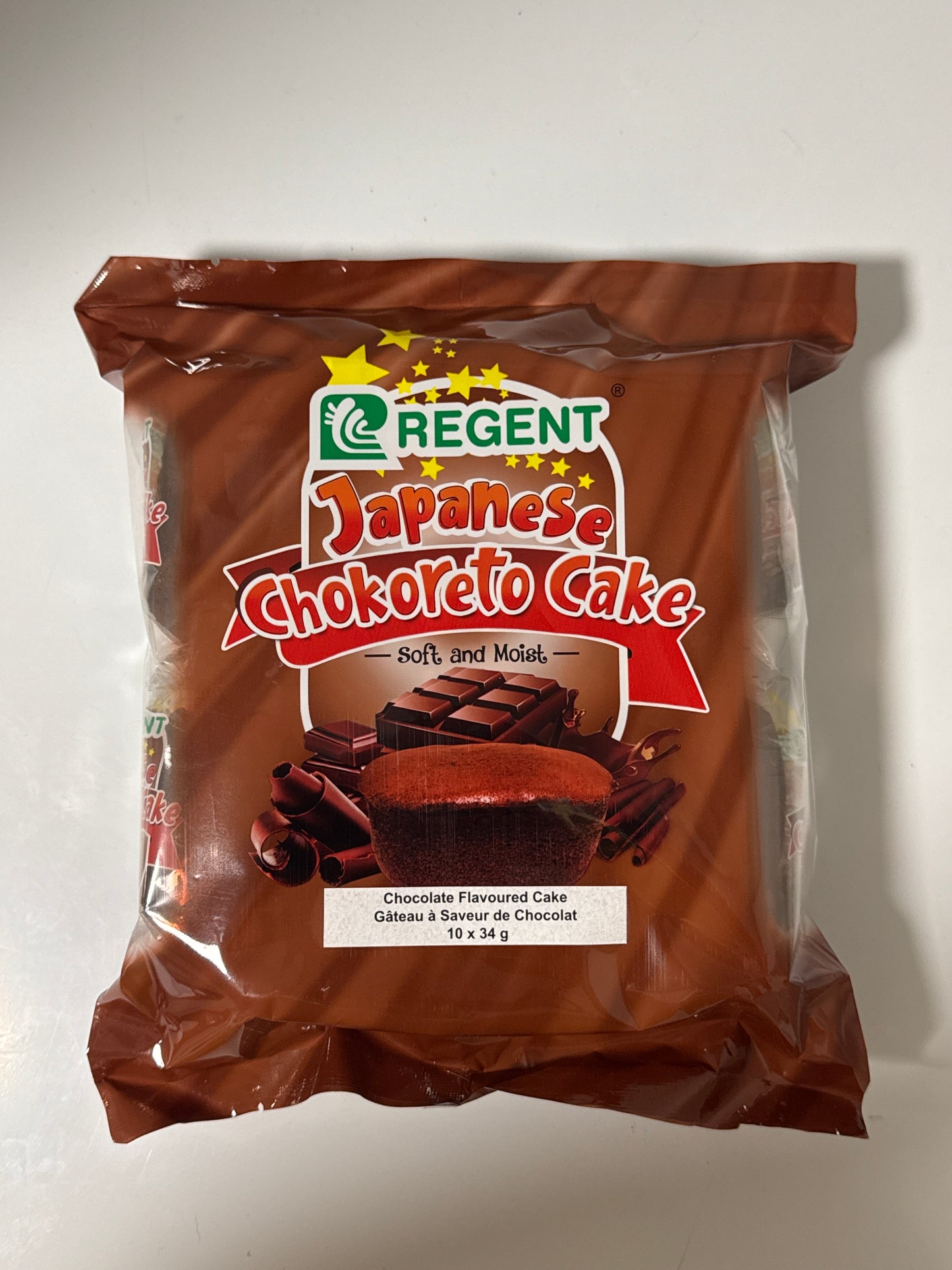 Regent Japanese Chokoreto Cake 10x34g