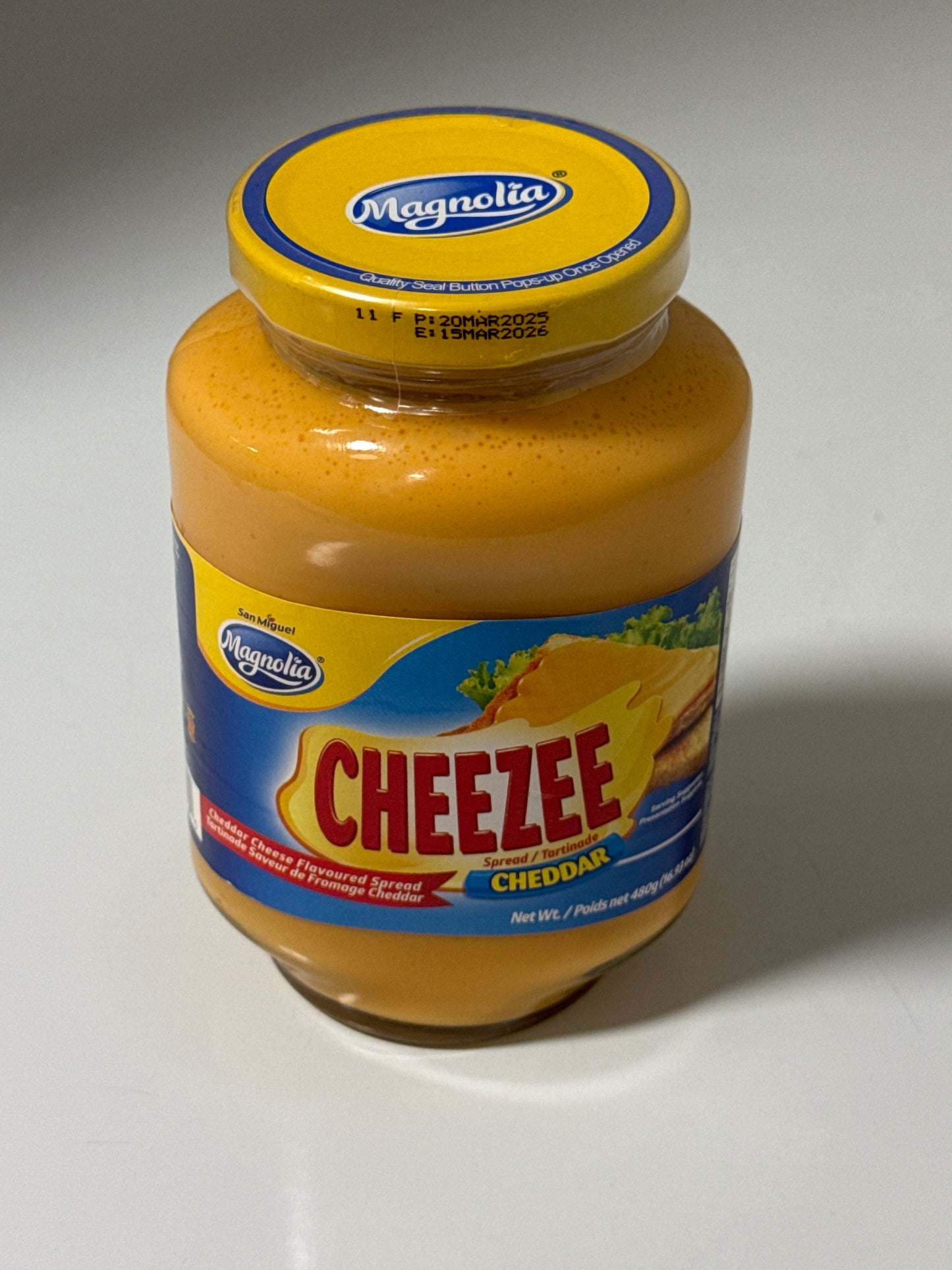 Magnolia Cheezee Spread Plain 480g