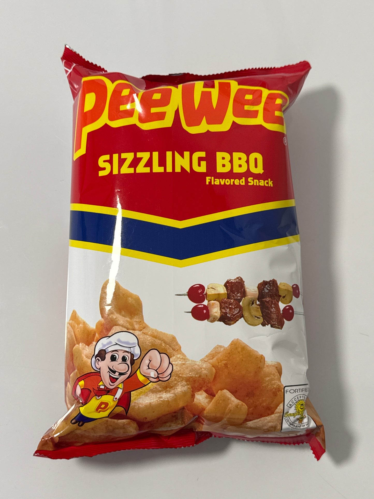 Pee Wee Sizzling BBQ Flavored Snack 95g