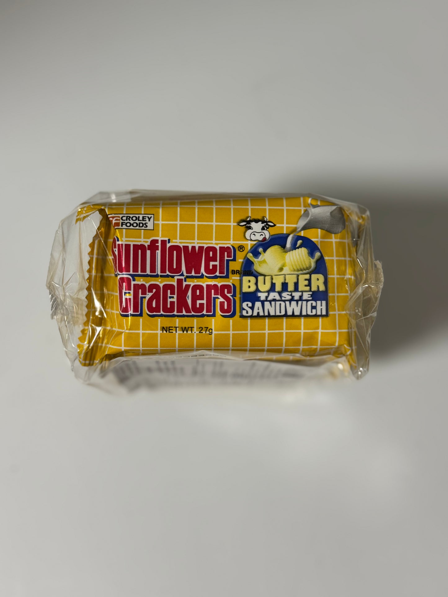 Sunflower Crackers Butter Taste Sandwich Flavor 7x27g