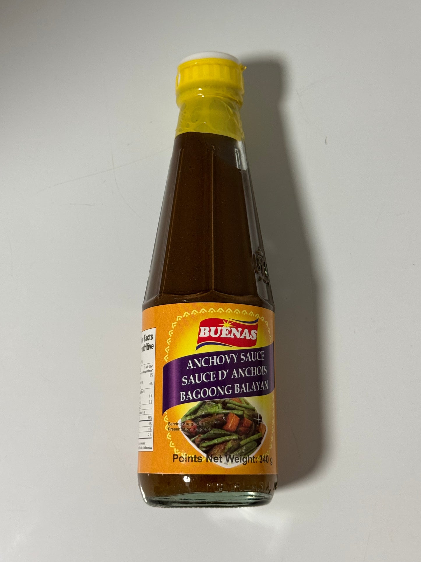 Buenas Anchovy Sauce Bagoong Balayan 340g