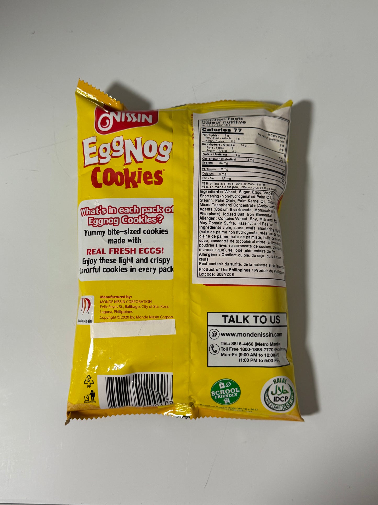 EggNog Cookies 130g