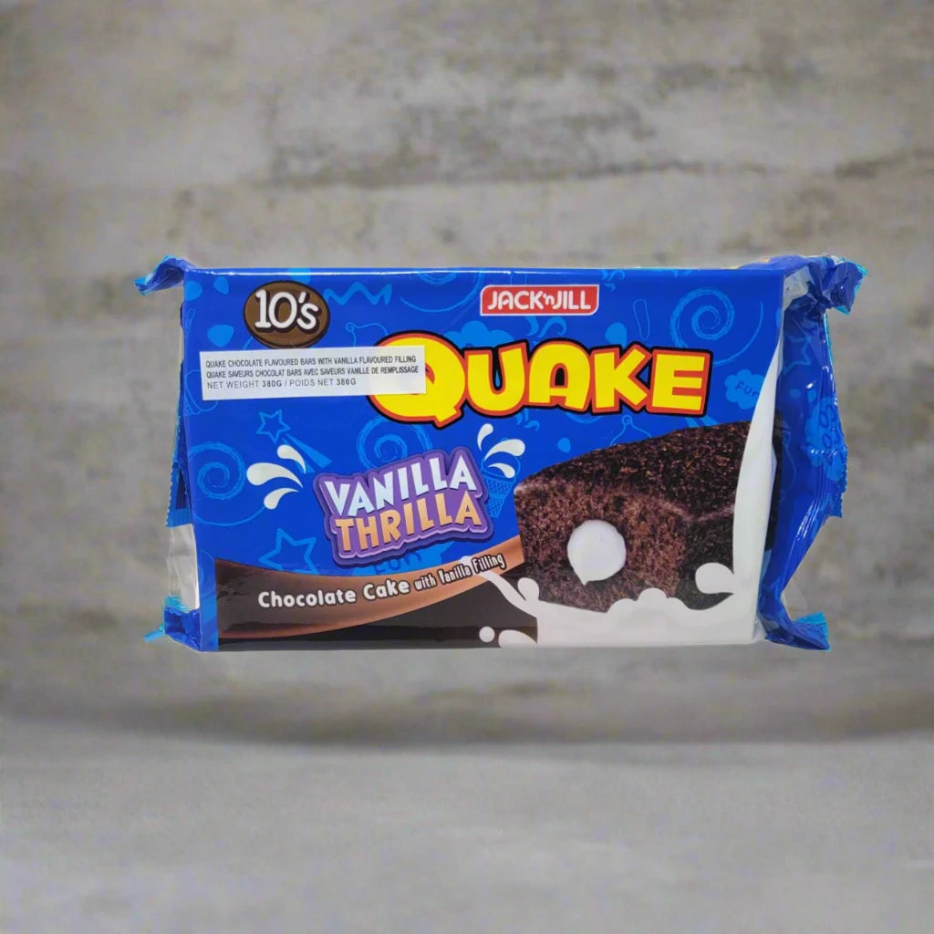 Quake - Chocolate Cake with Vanilla Filling 10x38g