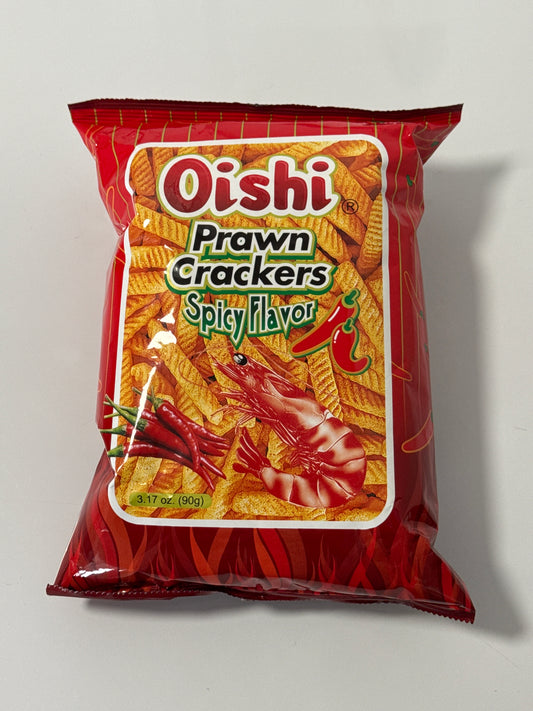 Oishi Prawn Crackers Spicy Flavor 90g