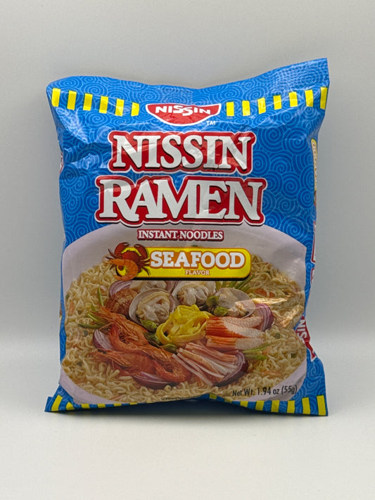 Nissin Ramen Instant Noodles Seafood Flavor 55g