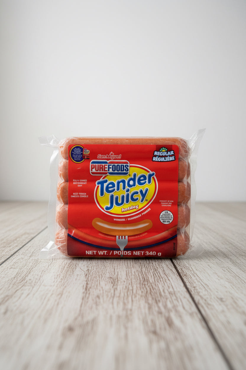 Tender Juicy Hotdog 340g