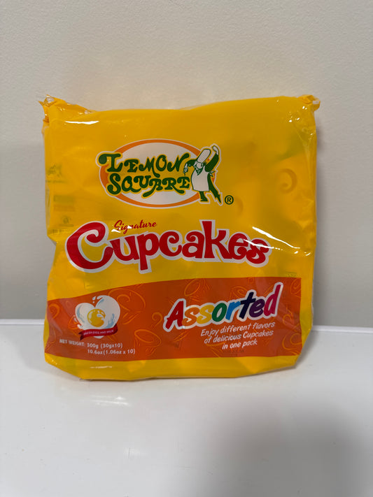 Lemon Square Assorted Cupcakes 10x30g