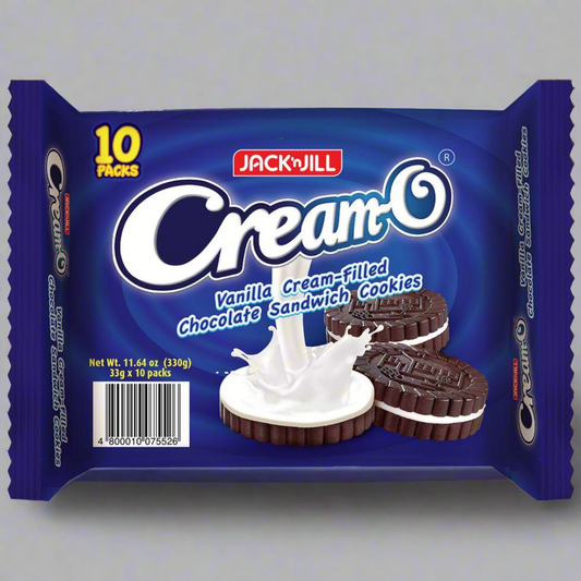 Jack 'n Jill Cream-O Vanilla 10x30g