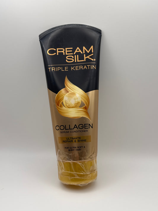 Cream Silk Triple Keratin Collagen Serum Conditioner 170ml