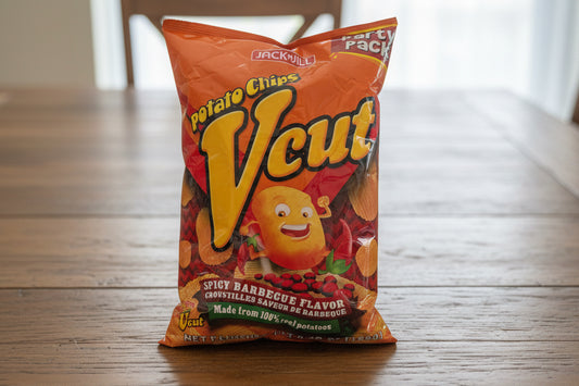 Vcut Potato Chips Spicy Barbecue Flavor 155g
