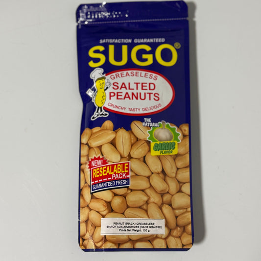 Sugo Greaseless Salted Peanuts 100g