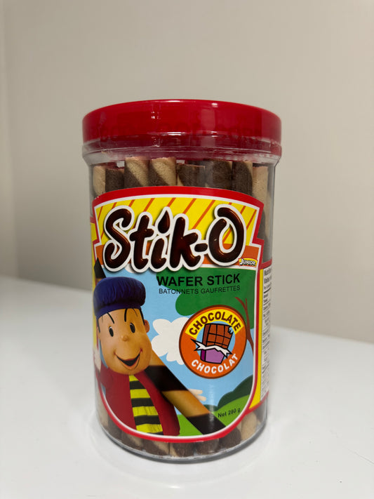 Stik-O Wafer Stick Chocolate Flavor 280g