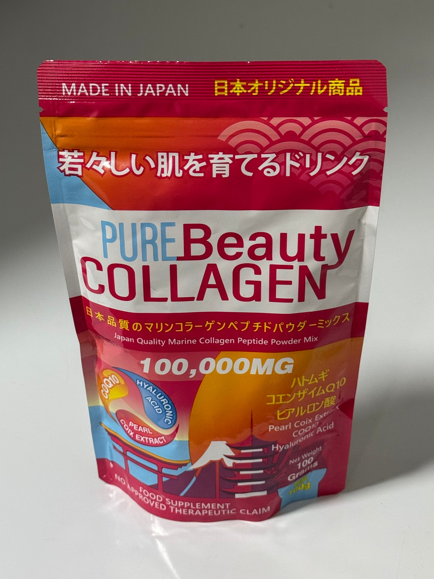 Pure Beauty Collagen Food Supplement 100g