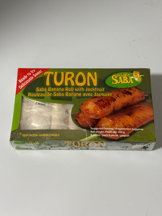Golden Saba Turon Saba Banana Roll with Jackfruit 8pcs / 454g