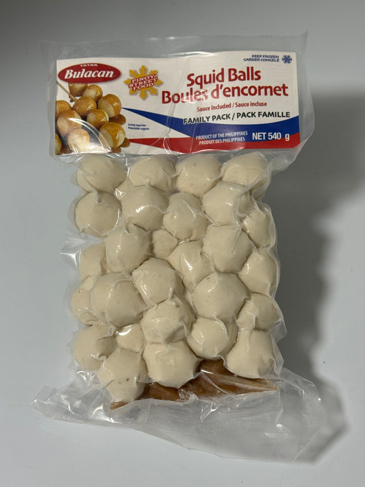 Bulacan Squid Balls Family Pack sauce included 540g